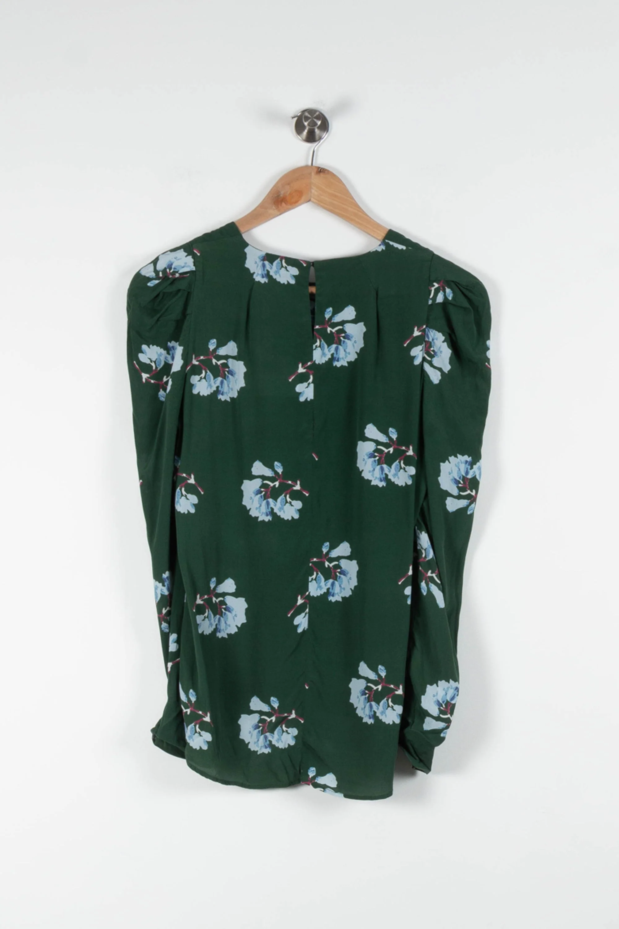 Blouse Verte et Bleue - Taille S/36 - Image 4