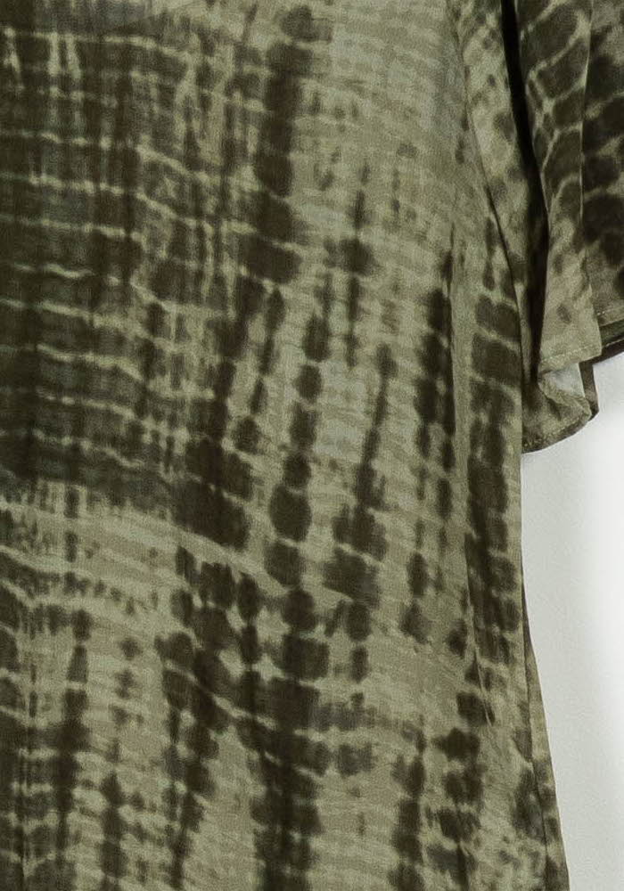 Blouse Verte et Noire - Taille M/38 - Image 3