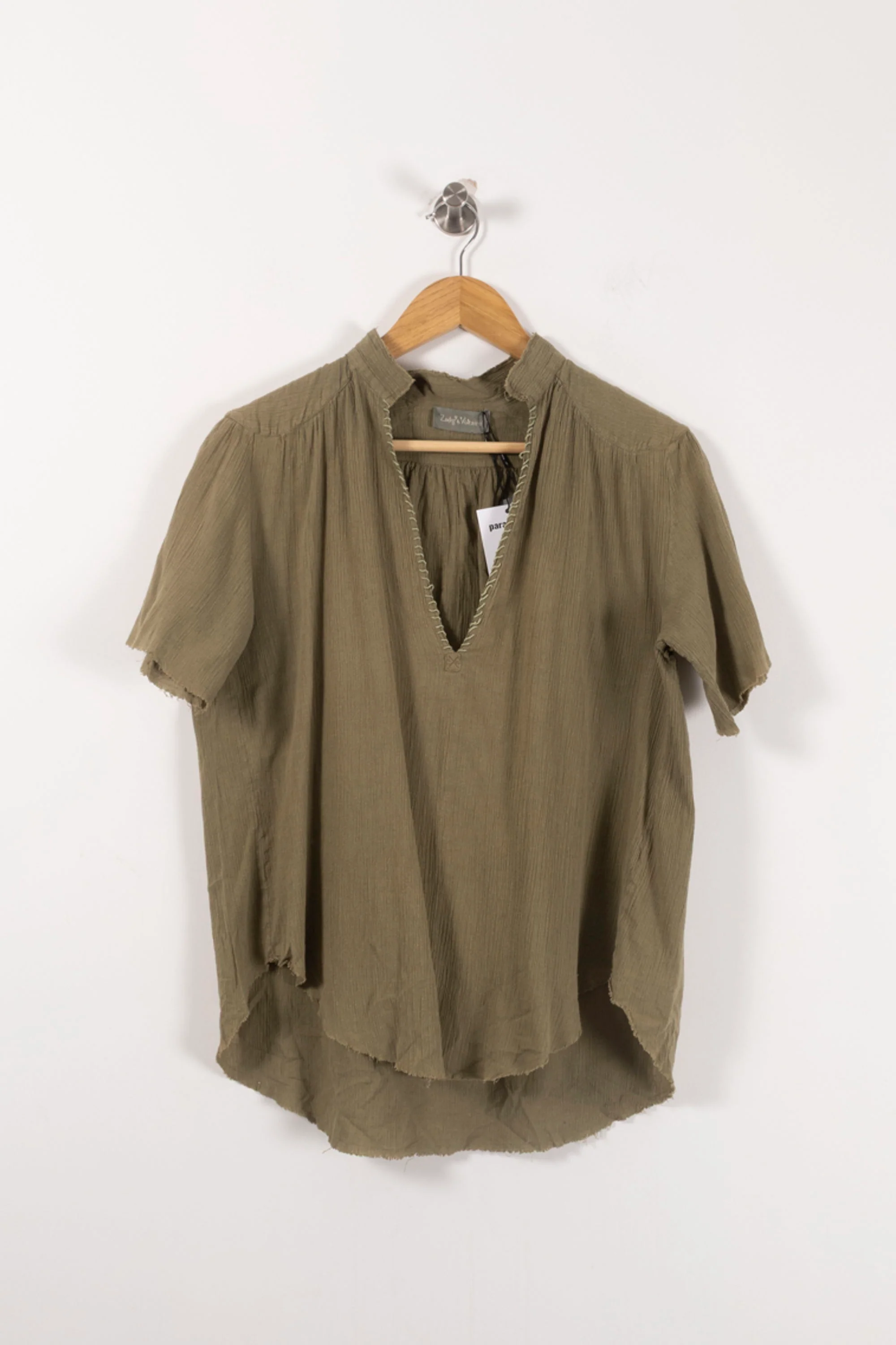 Blouse Verte - Taille L/40 - Image 2