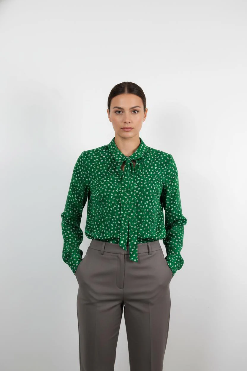 Blouse Verte - Taille M/38