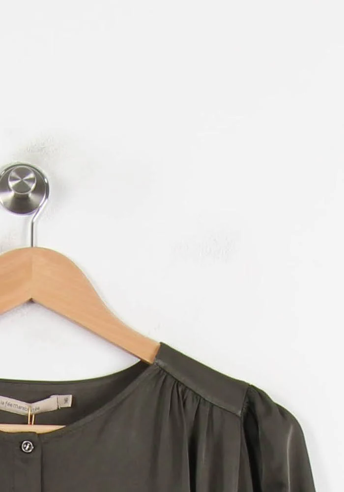 Blouse Verte - Taille S/36 - Image 3