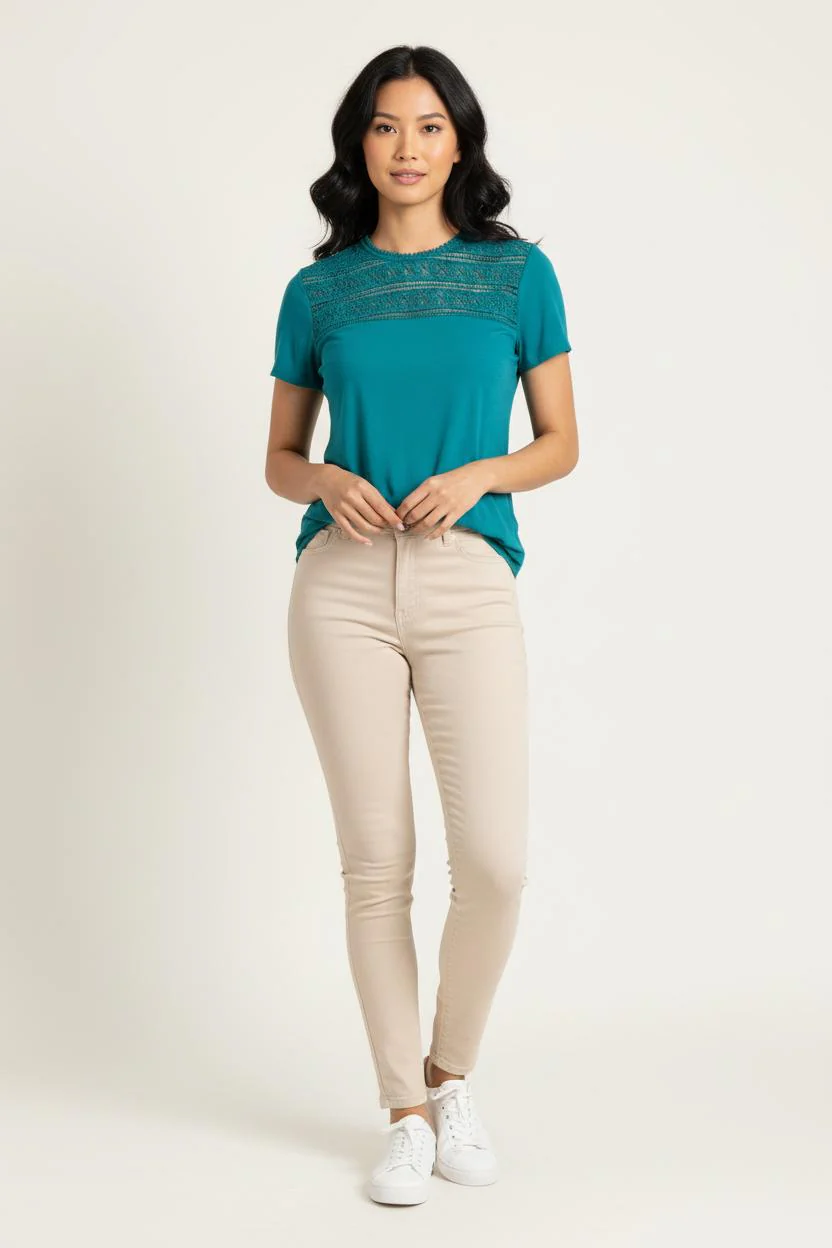 Blouse Verte - Taille S/36