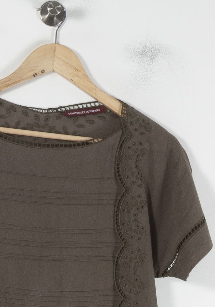 Blouse Verte - Taille S/36 - Image 3