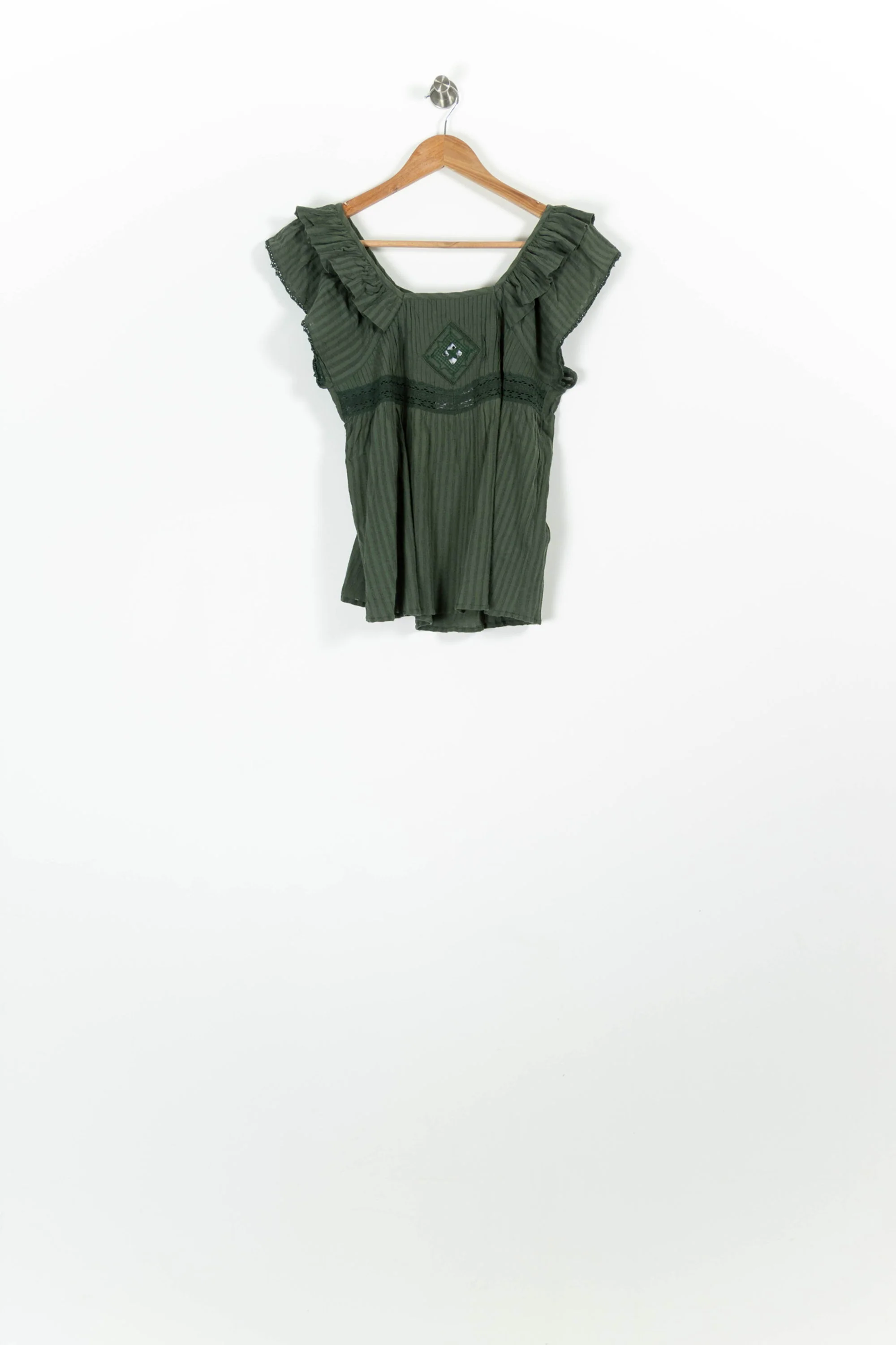 Blouse Verte - Taille XS/34 - Image 2