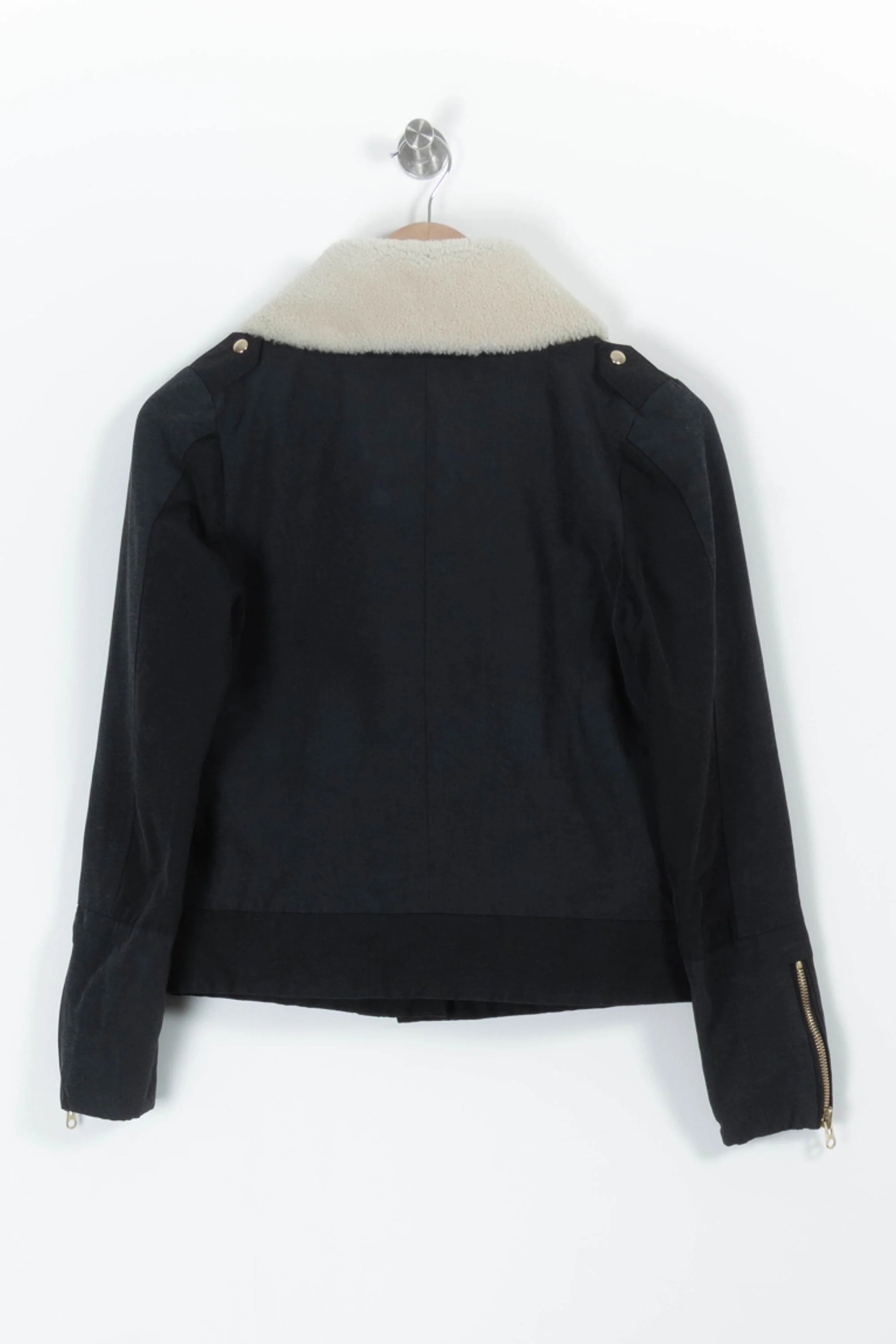Blouson Bleu et Beige - Taille S/36 - Image 4