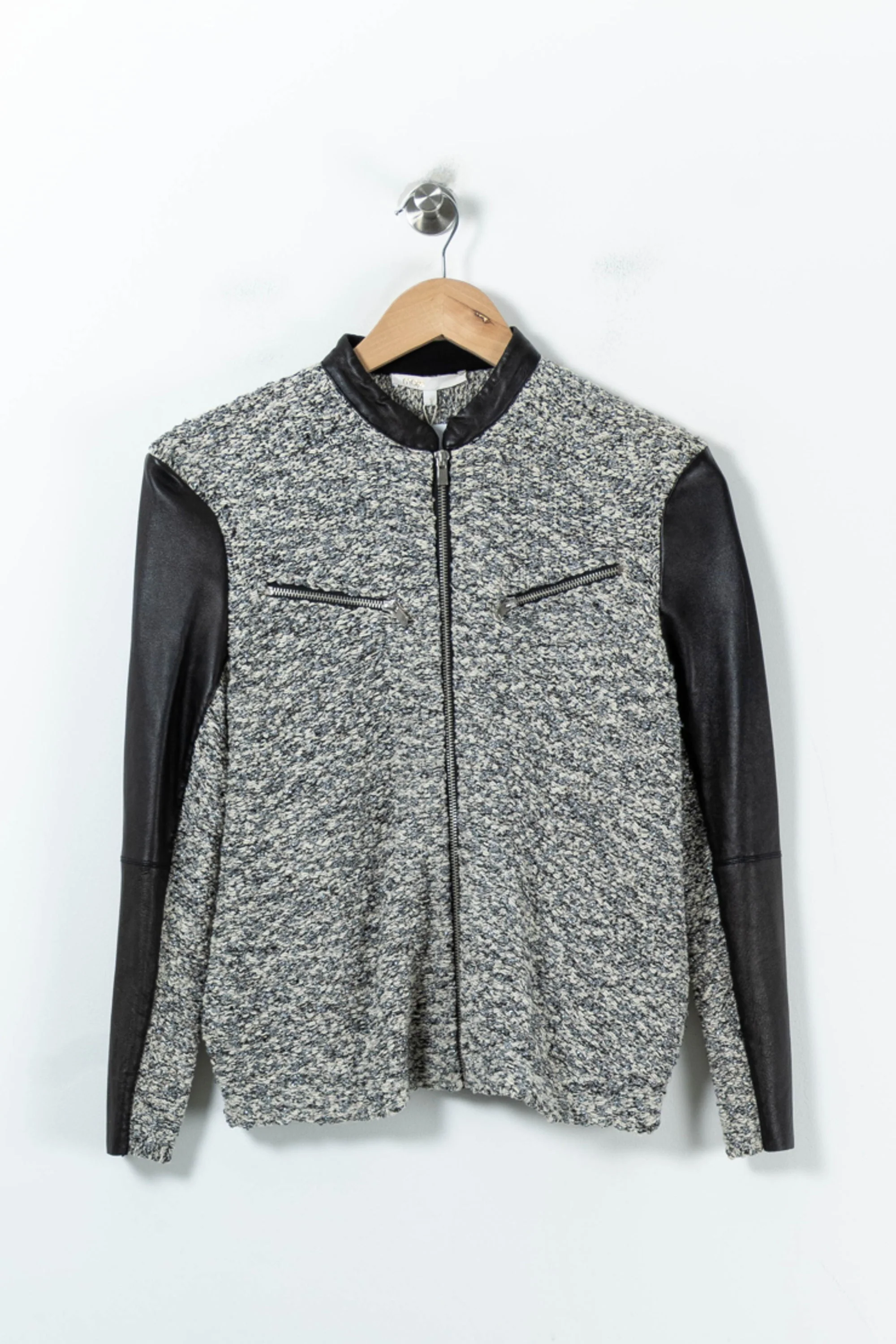 Blouson Gris et Noir - Taille S/36 - Image 2