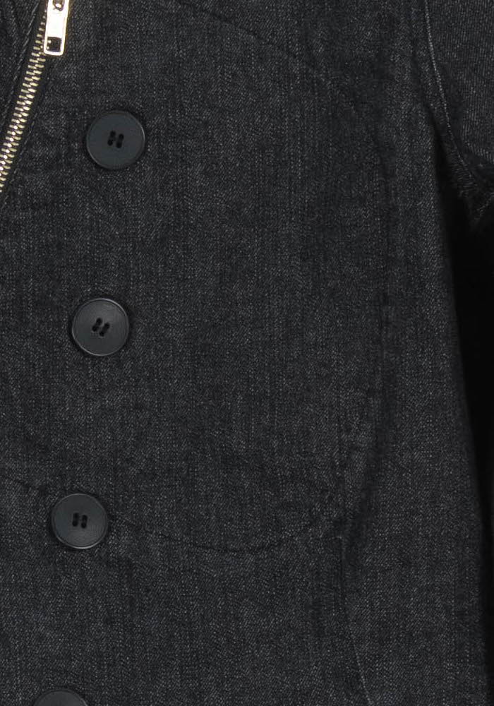 Blouson Gris - Taille L/40 - Image 3