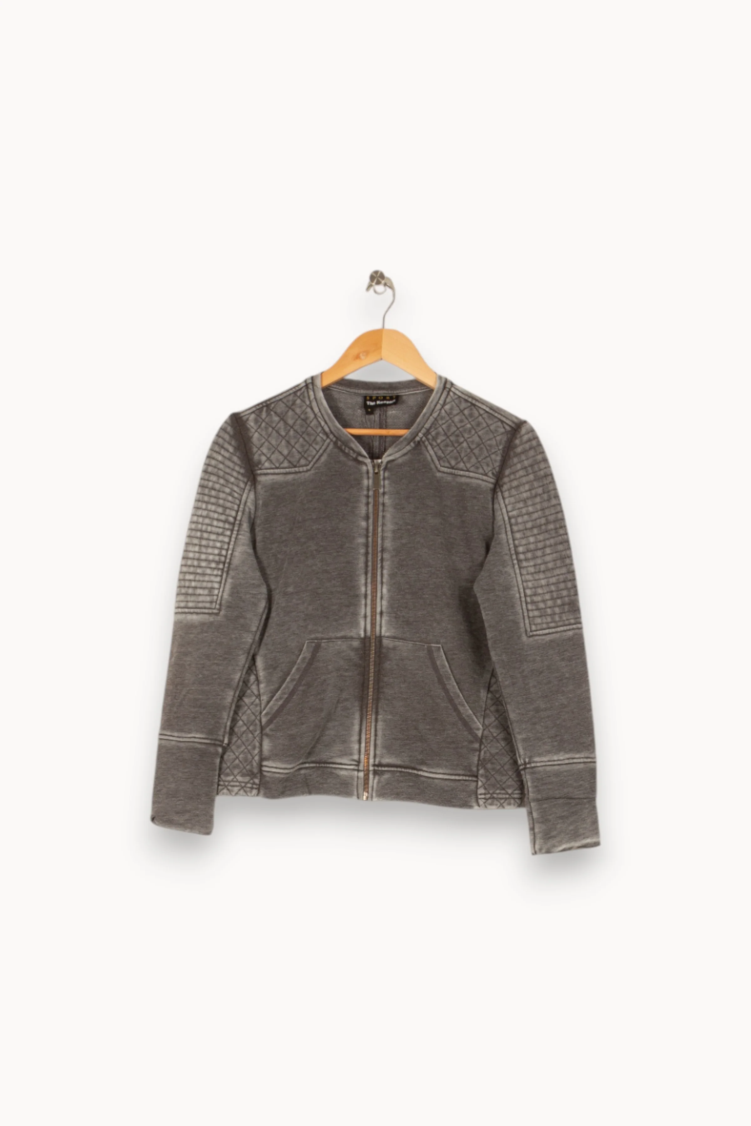 Blouson Gris - Taille S/36 - Image 2