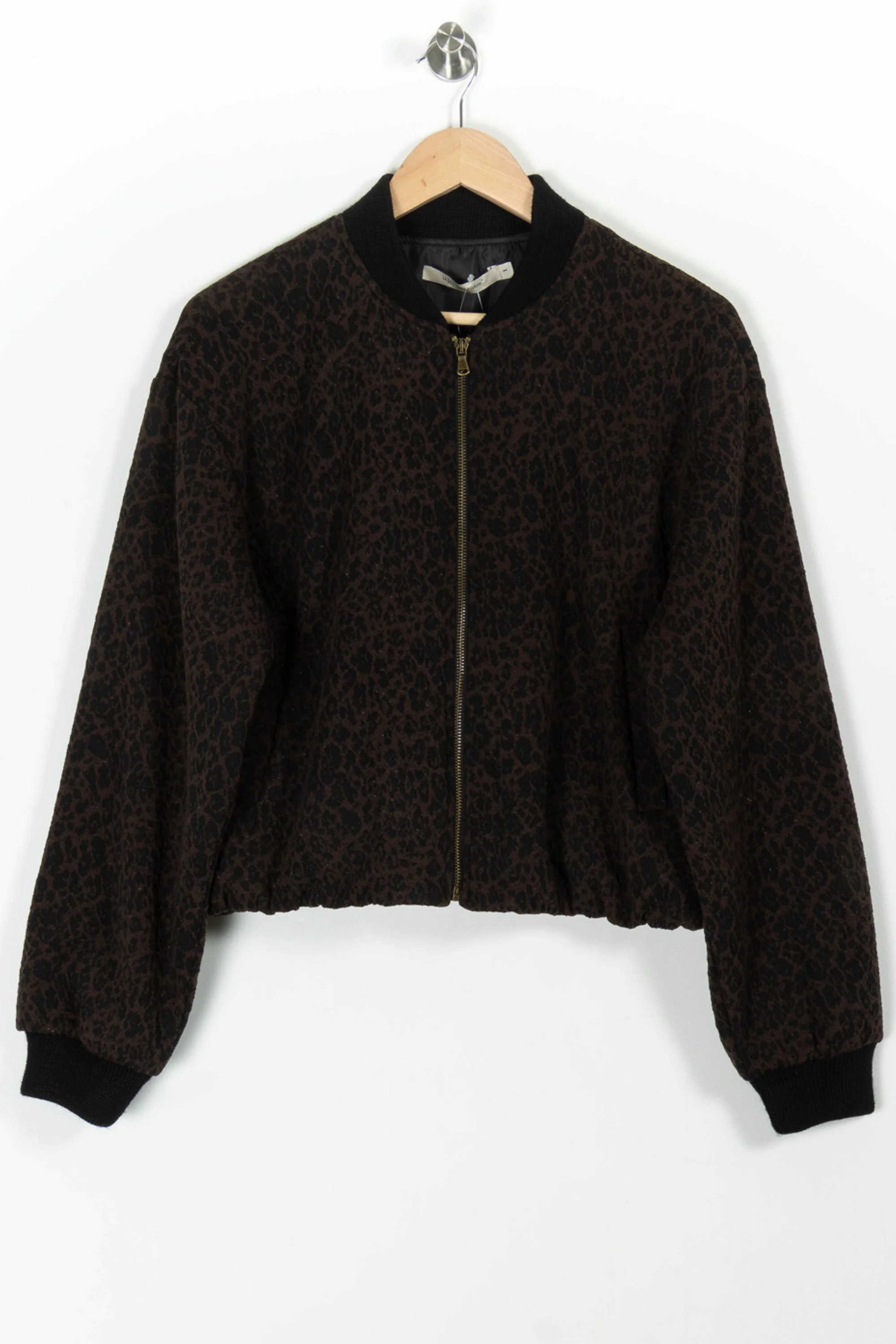 Blouson Marron et Noir - Taille S/36 - Image 2