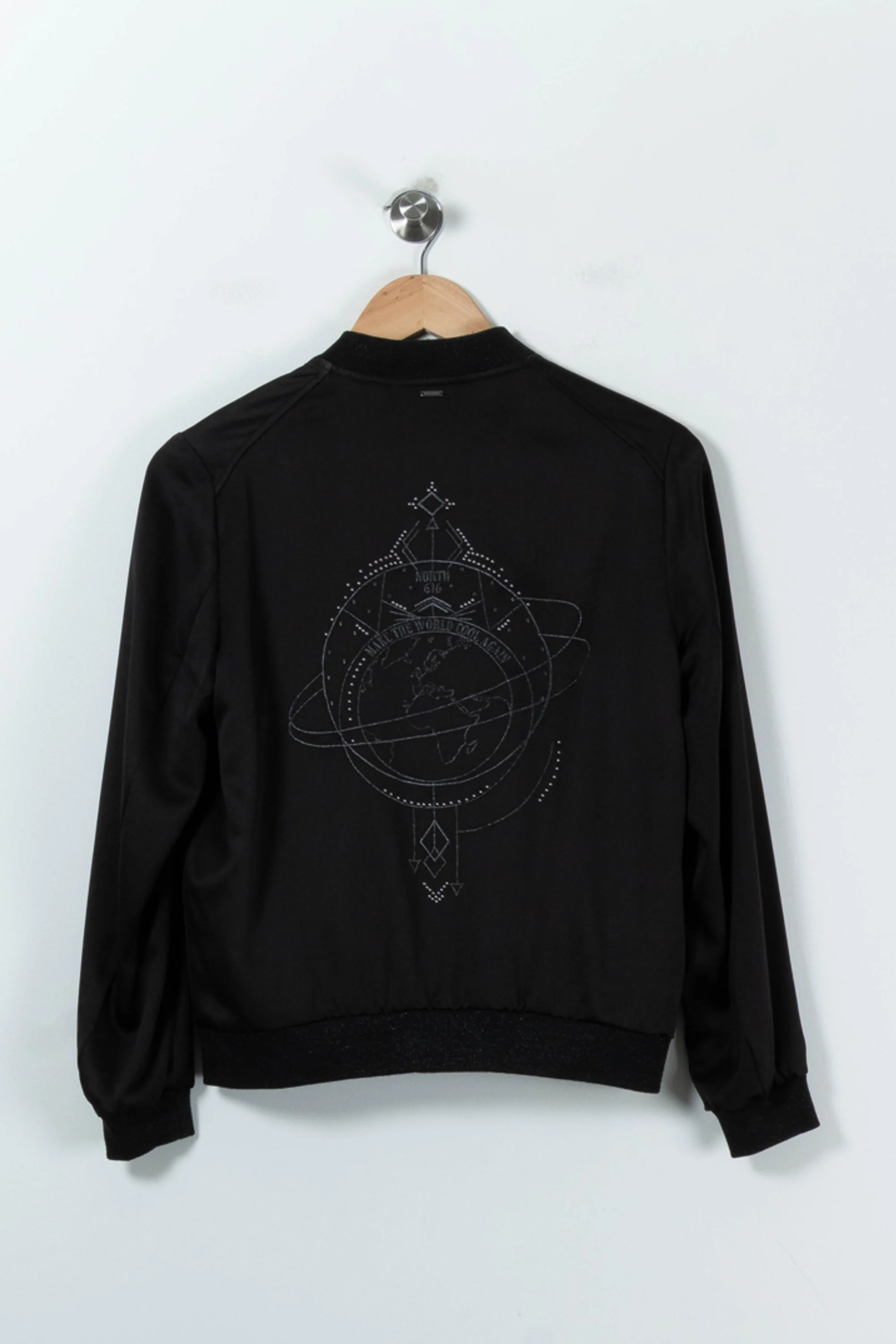 Blouson Noir - Taille S/36 - Image 4
