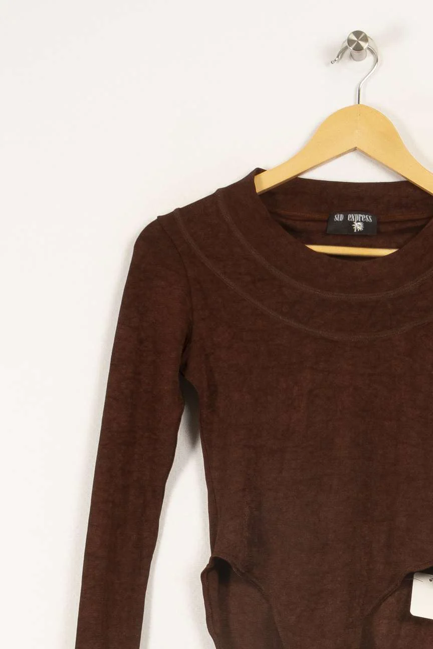 Body marron - Taille Unique - Image 3