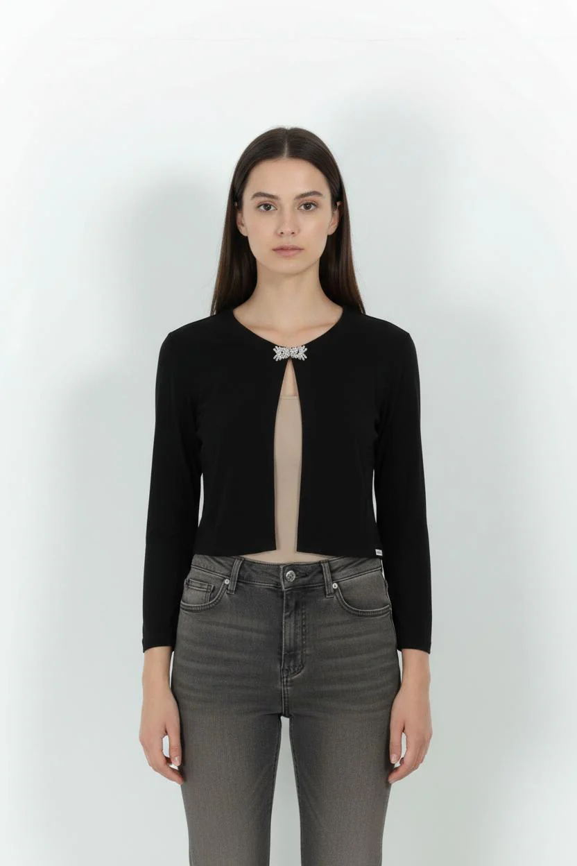Boléro Noir - Taille S/36