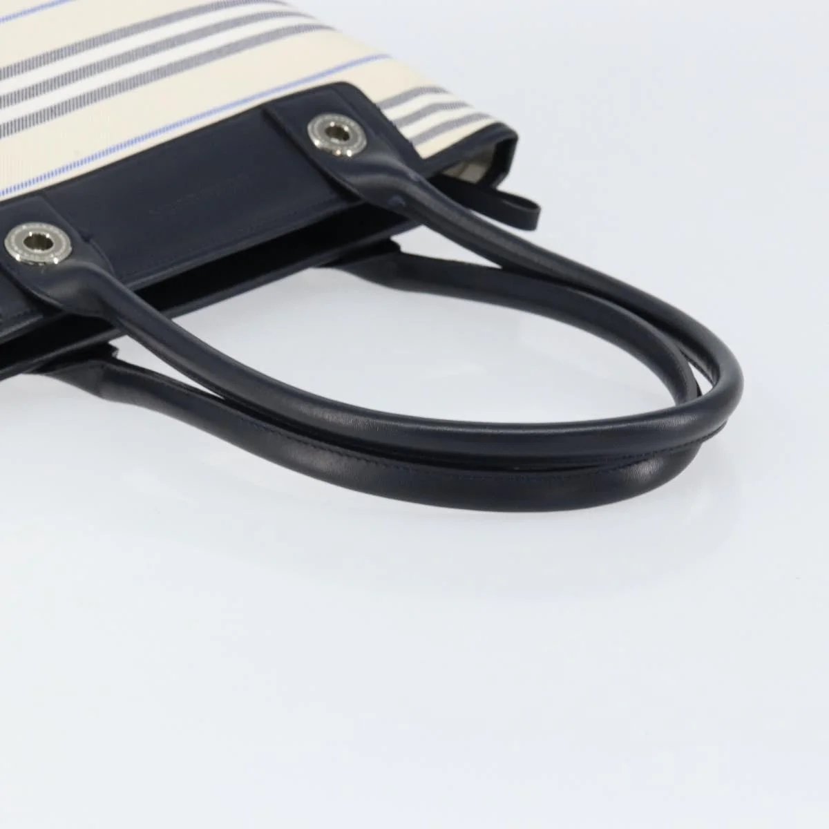 Burberry Blue Label Tote Bag Canvas - Image 7