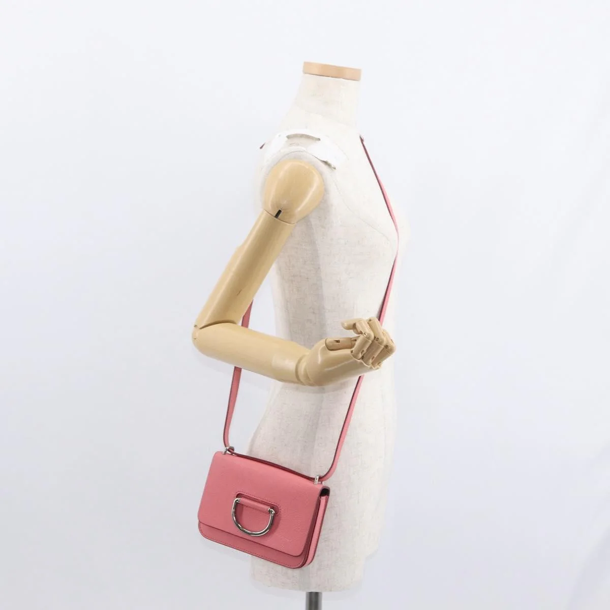 Burberry D-Ring Shoulder Bag Leather - Image 15