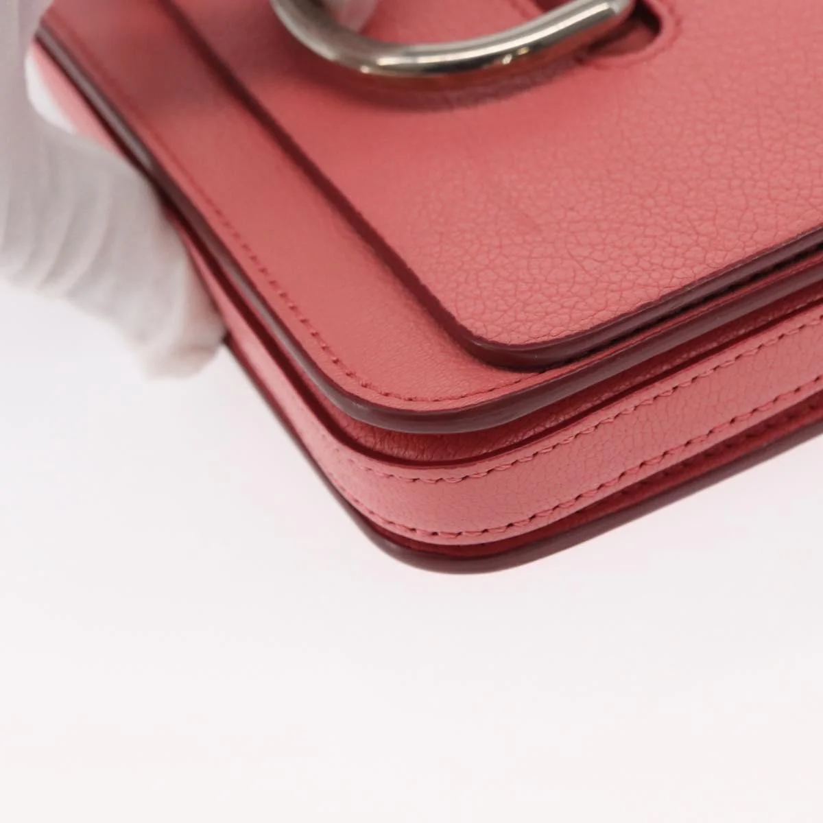 Burberry D-Ring Shoulder Bag Leather - Image 9