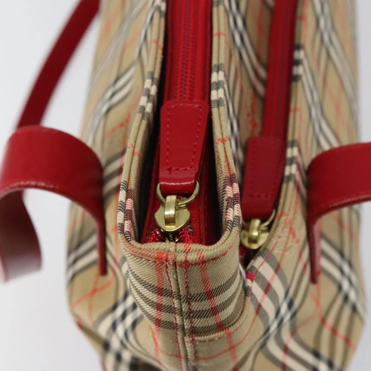 Burberry Nova Check Handbag Nova Check Canvas - Image 11