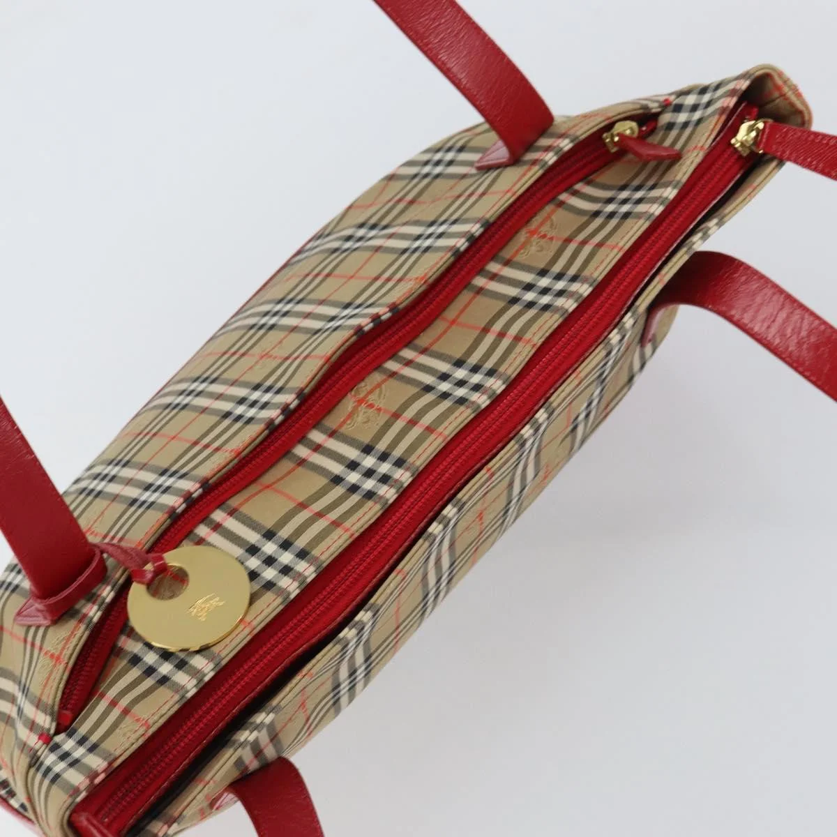 Burberry Nova Check Handbag Nova Check Canvas - Image 14