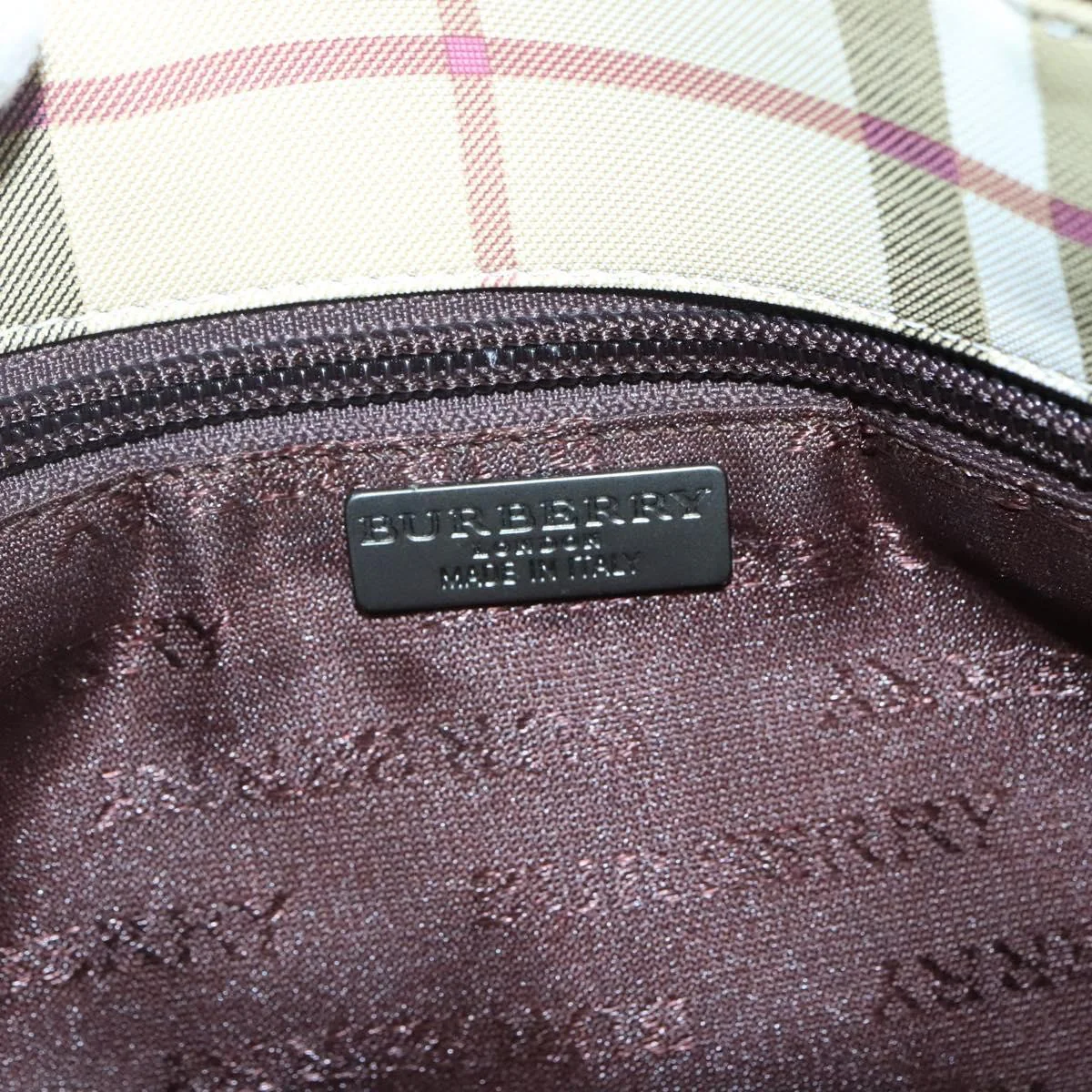 Burberry Nova Check Handbag Nova Check Canvas - Image 6