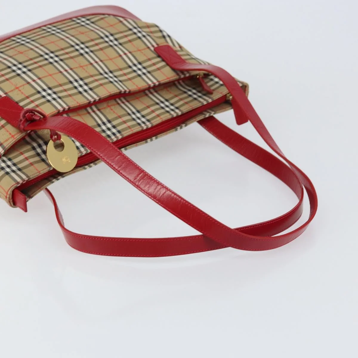 Burberry Nova Check Handbag Nova Check Canvas - Image 6