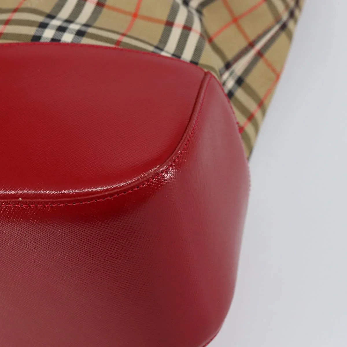 Burberry Nova Check Handbag Nova Check Canvas - Image 9