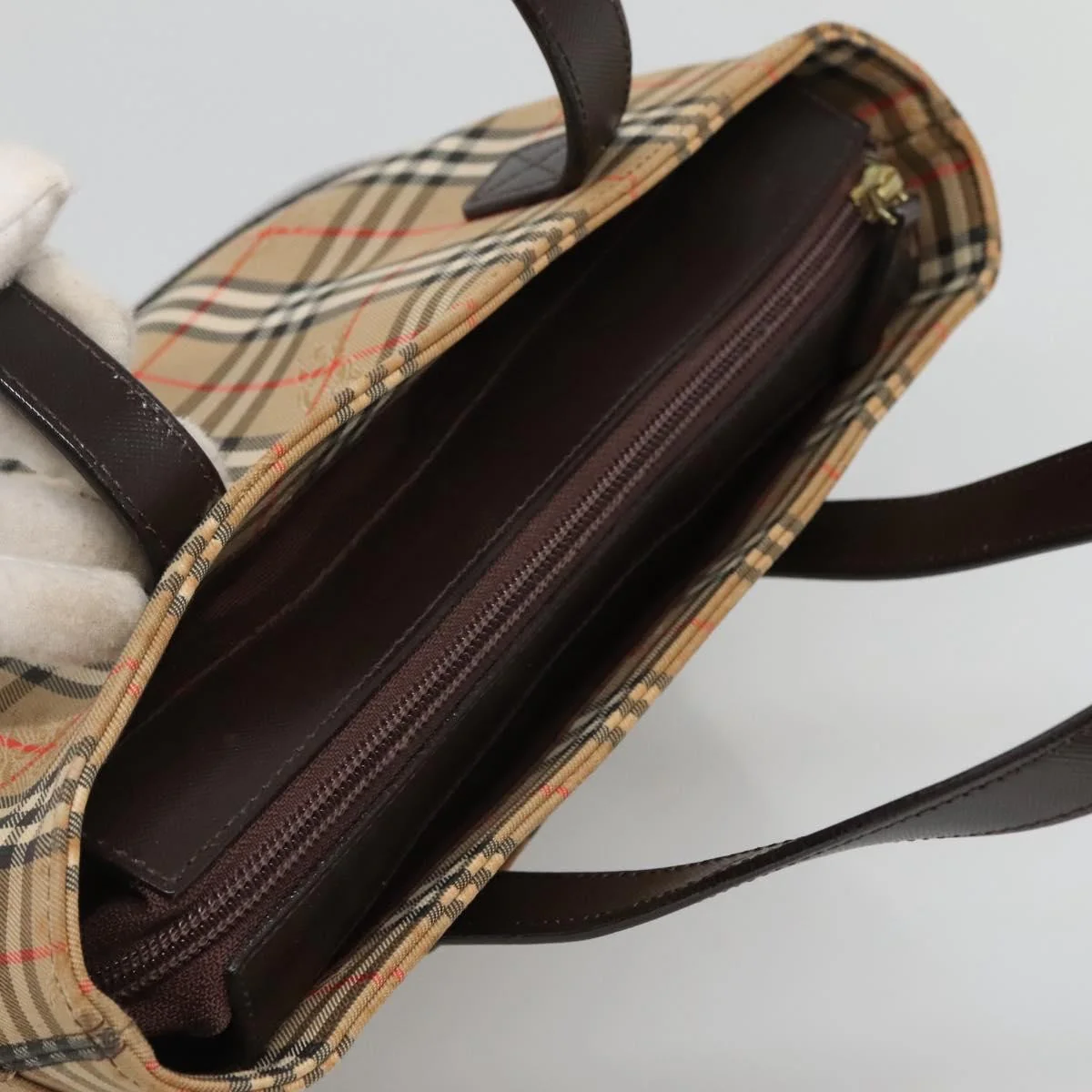 Burberry Nova Check Handbag Nova Check Canvas and leather - Image 15
