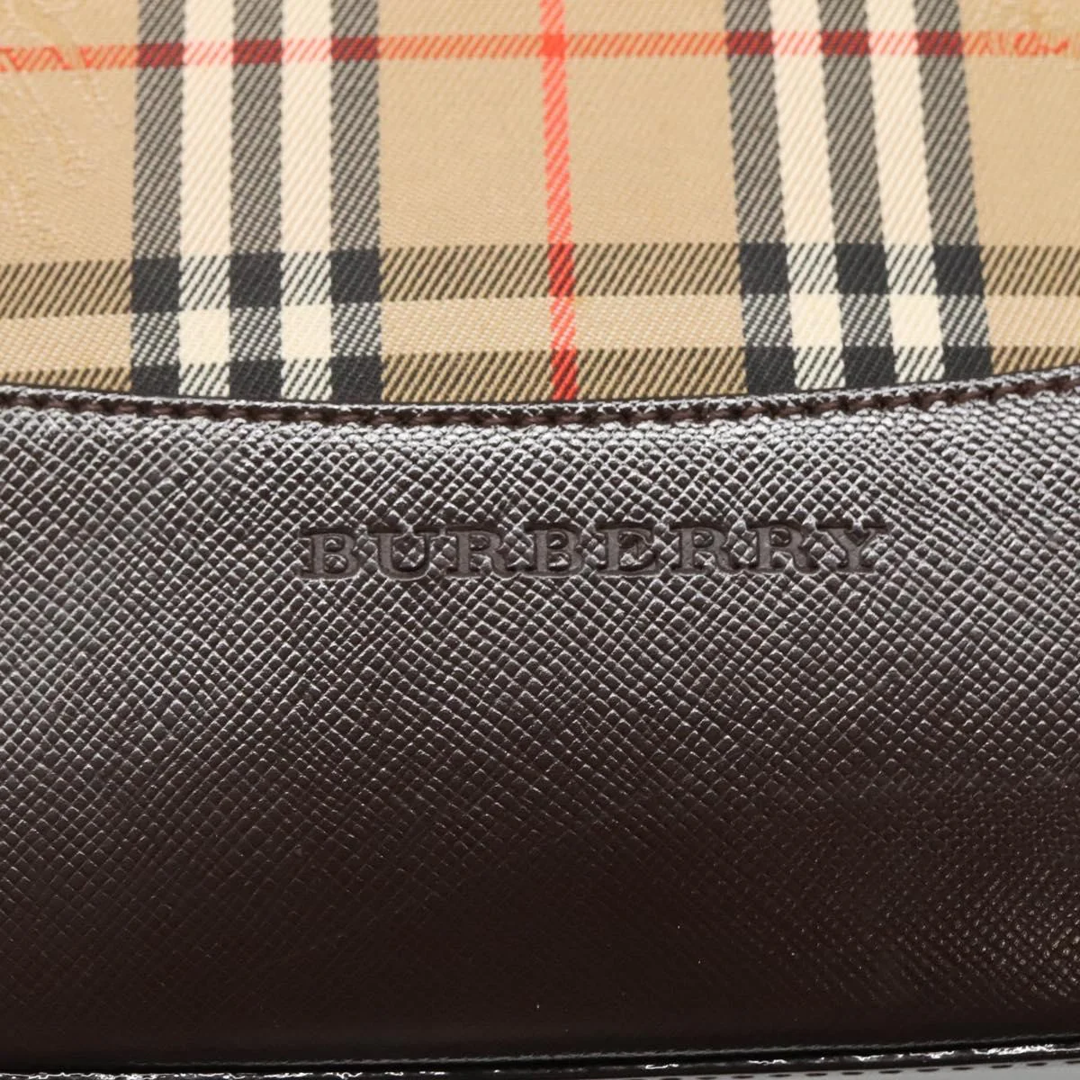 Burberry Nova Check Handbag Nova Check Canvas and leather - Image 6