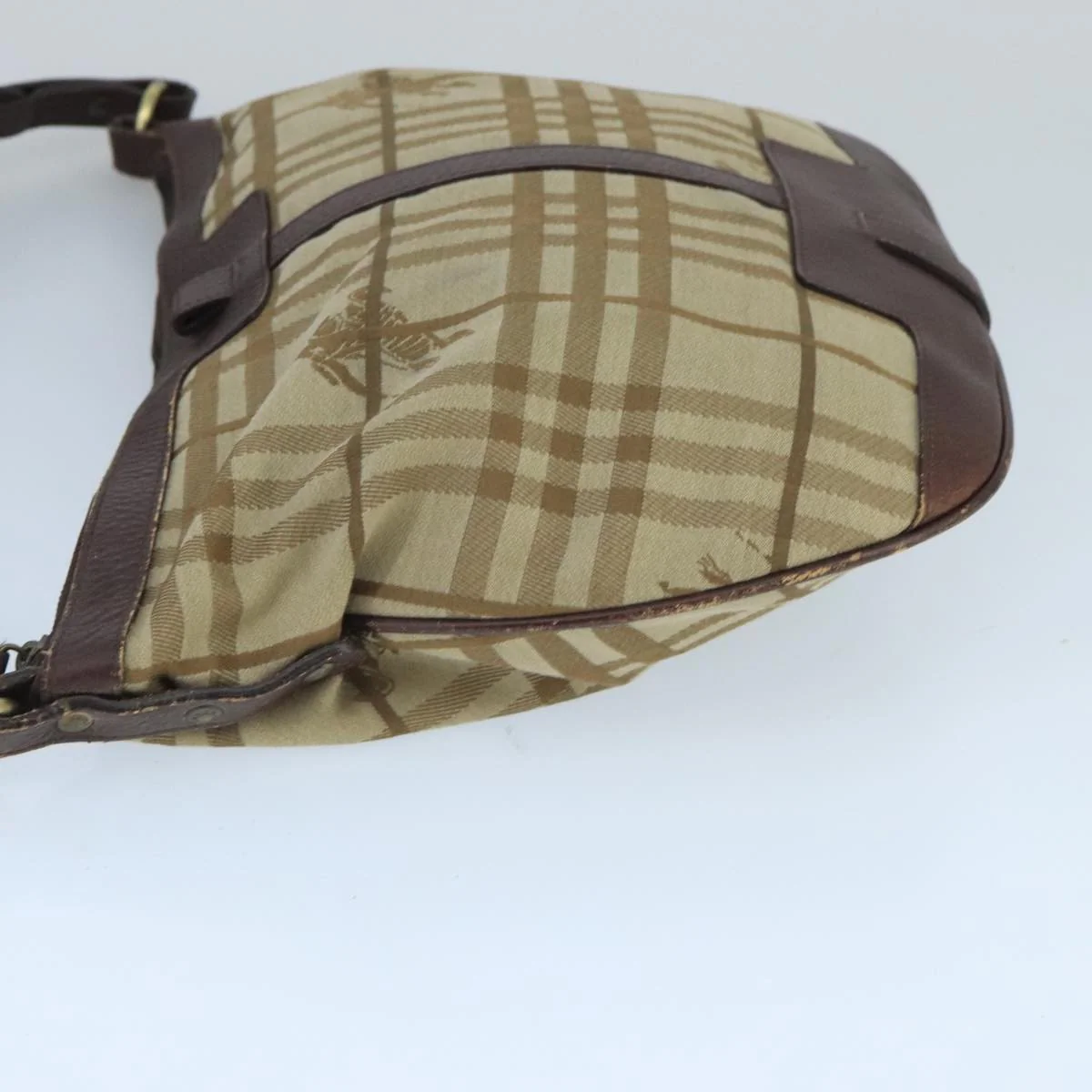 Burberry Nova check Shoulder bag Canvas and Leather - Image 4