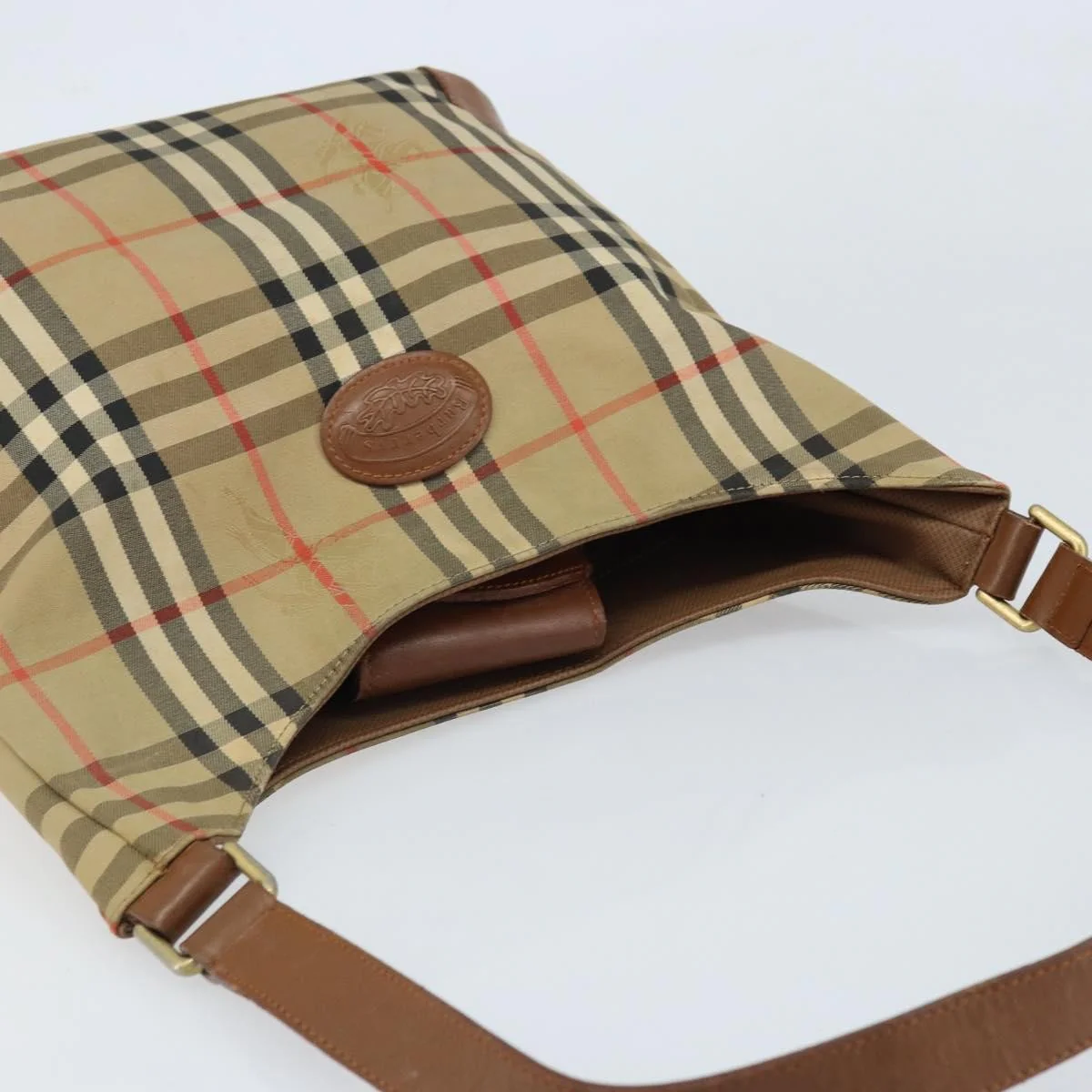 Burberry Nova check Shoulder bag Canvas and Leather - Image 14
