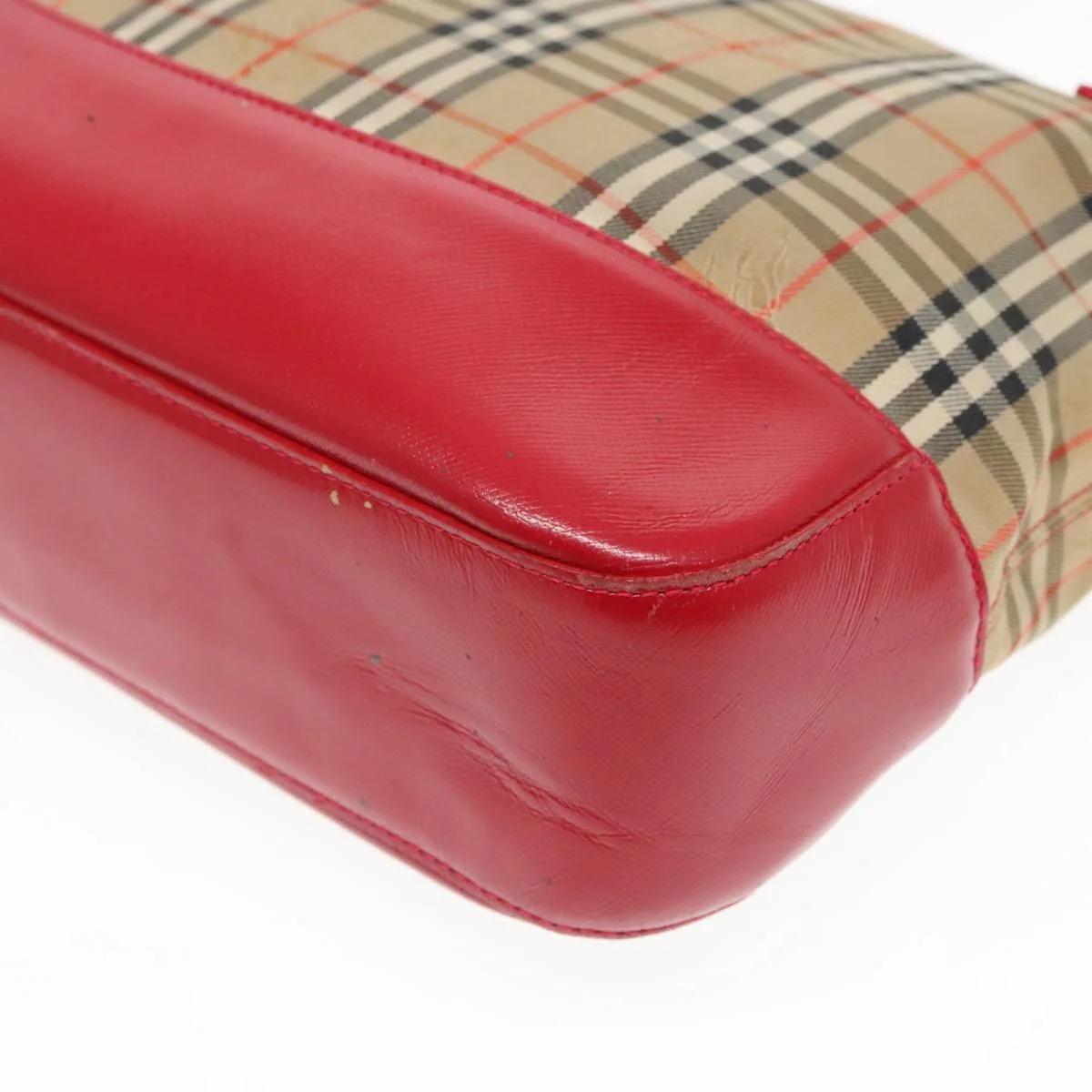 Burberry Nova Check Tote Canvas and Leather - Image 10