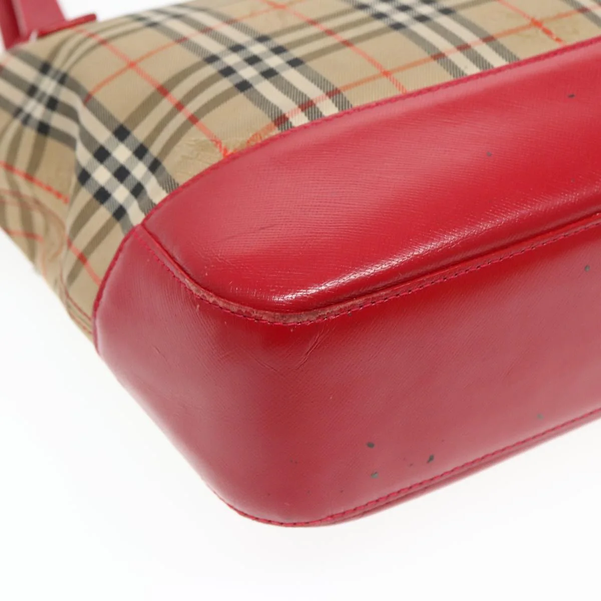 Burberry Nova Check Tote Canvas and Leather - Image 11