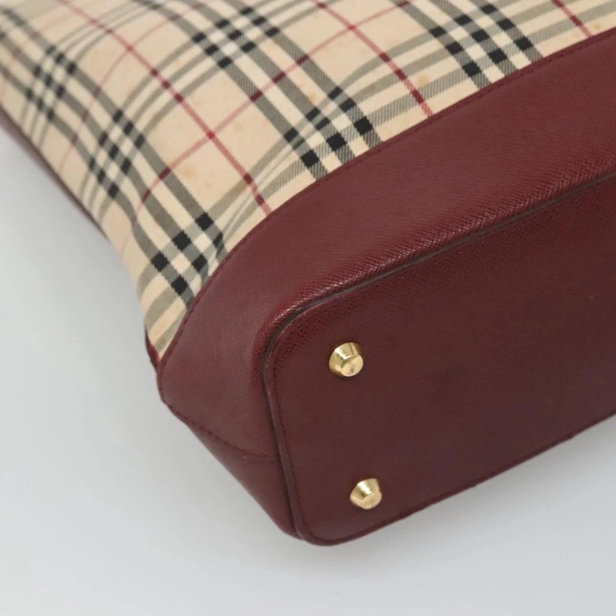 Burberry Nova Check Tote Canvas and Leather - Image 8