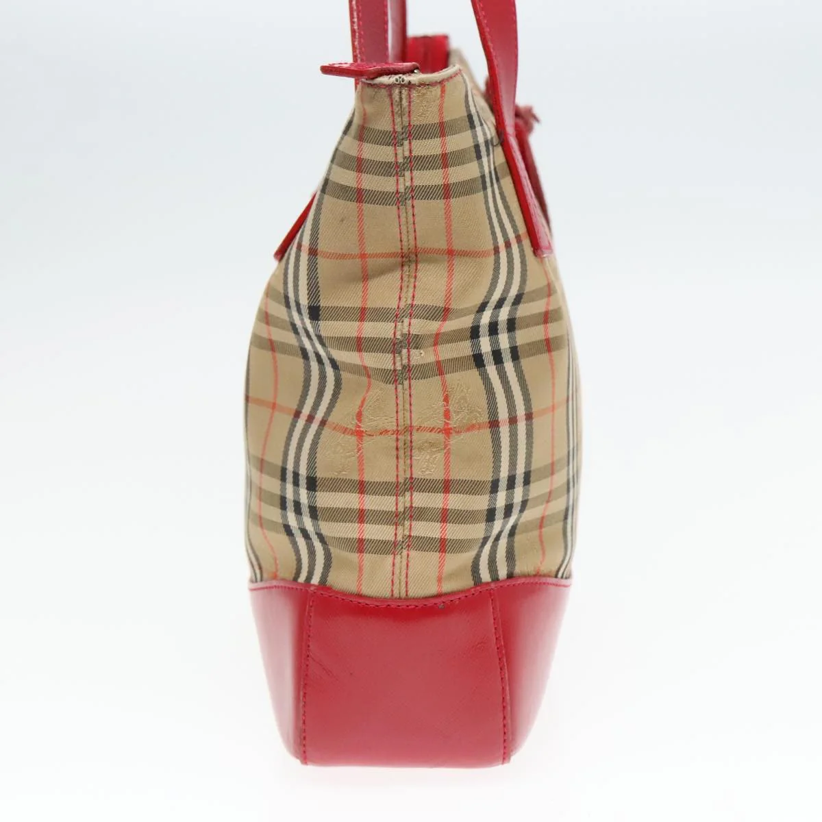 Burberry Nova Check Tote Canvas and Leather - Image 3
