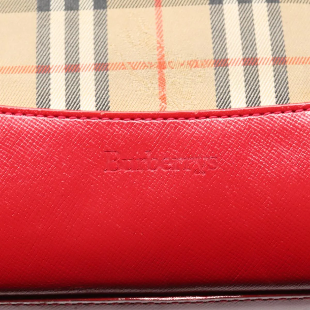 Burberry Nova Check Tote Canvas and Leather - Image 6