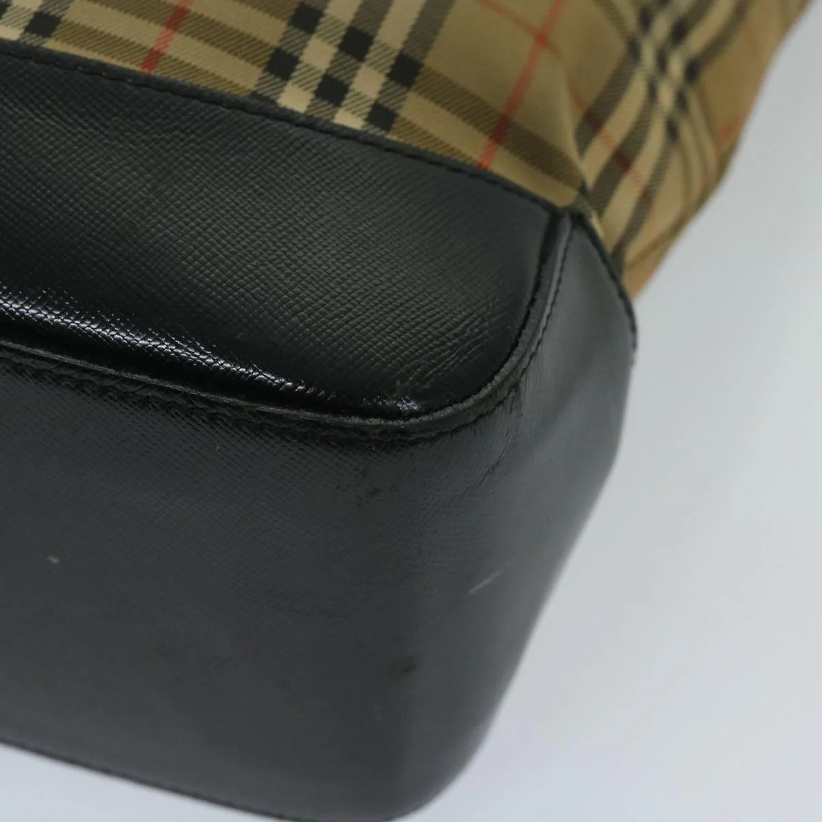 Burberry Nova Check Tote Canvas and Leather - Image 10