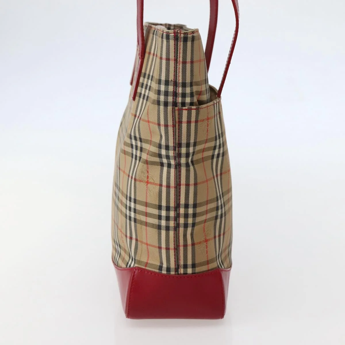 Burberry Nova Check Tote canvas check pattern - Image 4