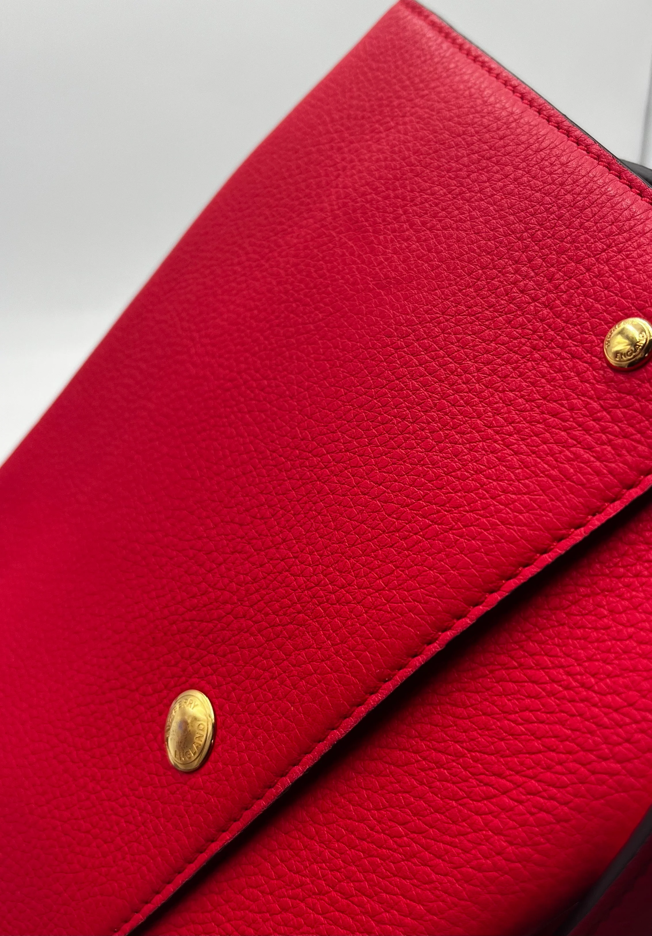 Burberry Shoulder bag Red leather - Image 5