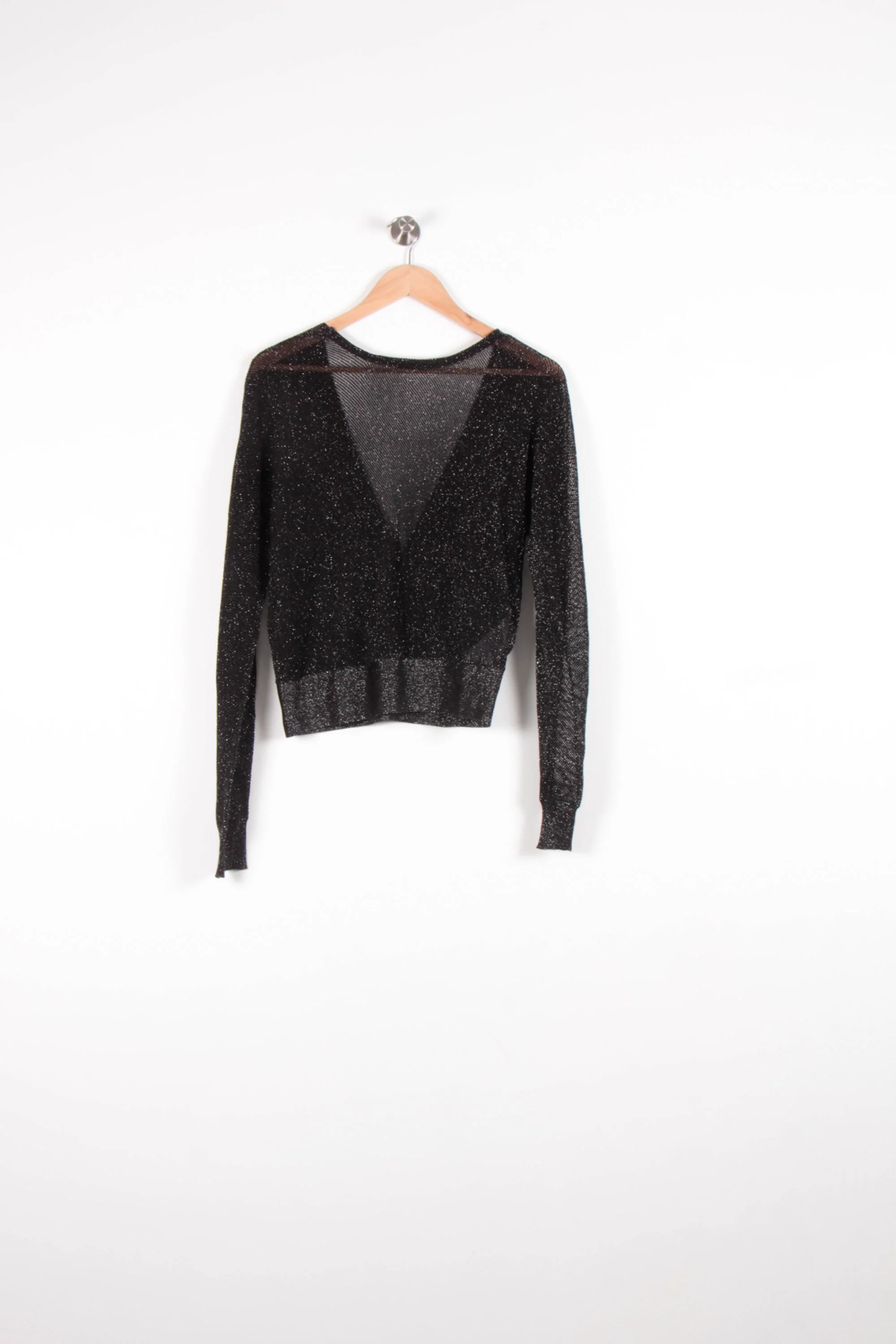 Cache-cœur Noir - Taille S/36 - Image 4