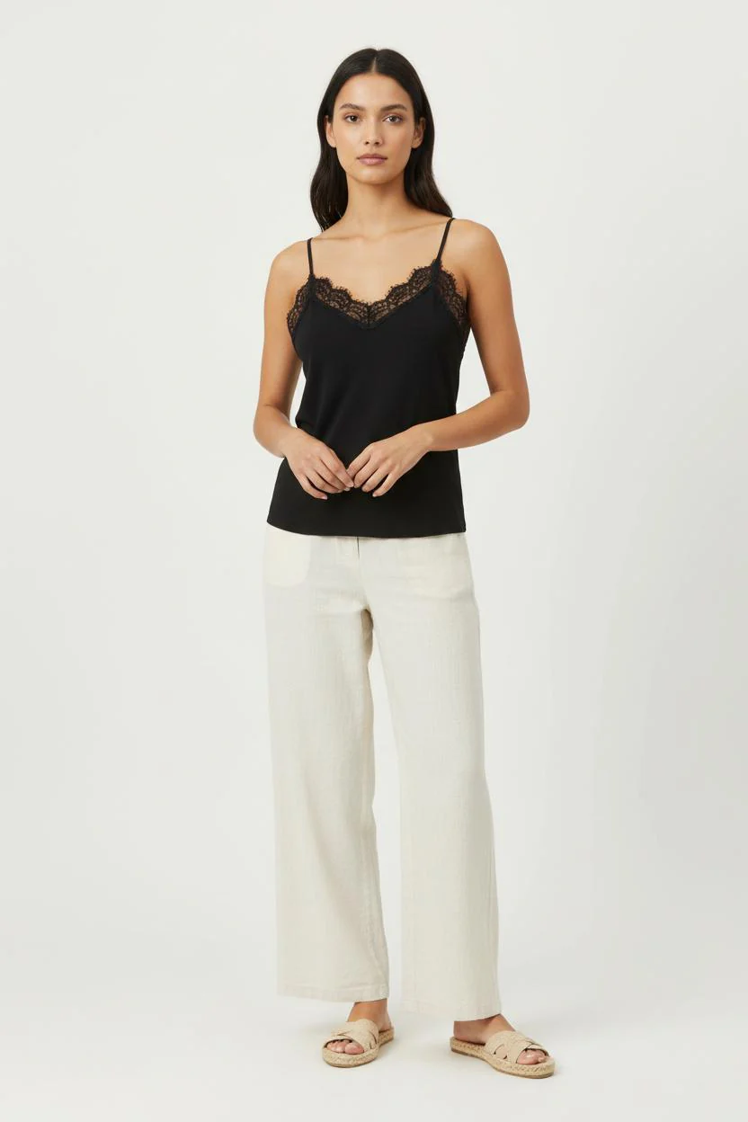 Caraco Noir - Taille L/40