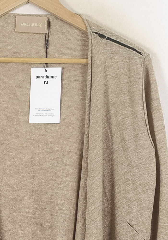 Cardigan Beige - Taille M/38 - Image 3