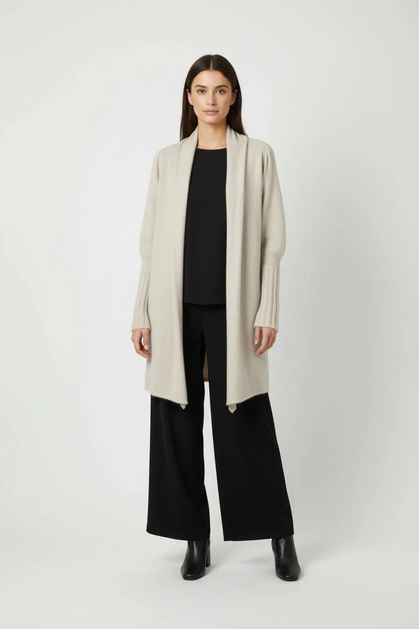 Cardigan Beige - Taille S/36