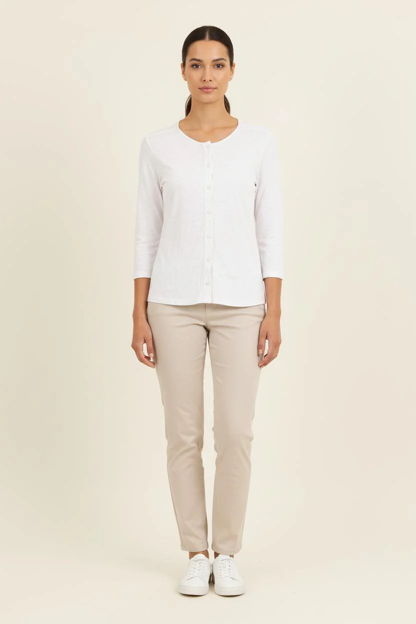Cardigan Blanc - Taille M/38