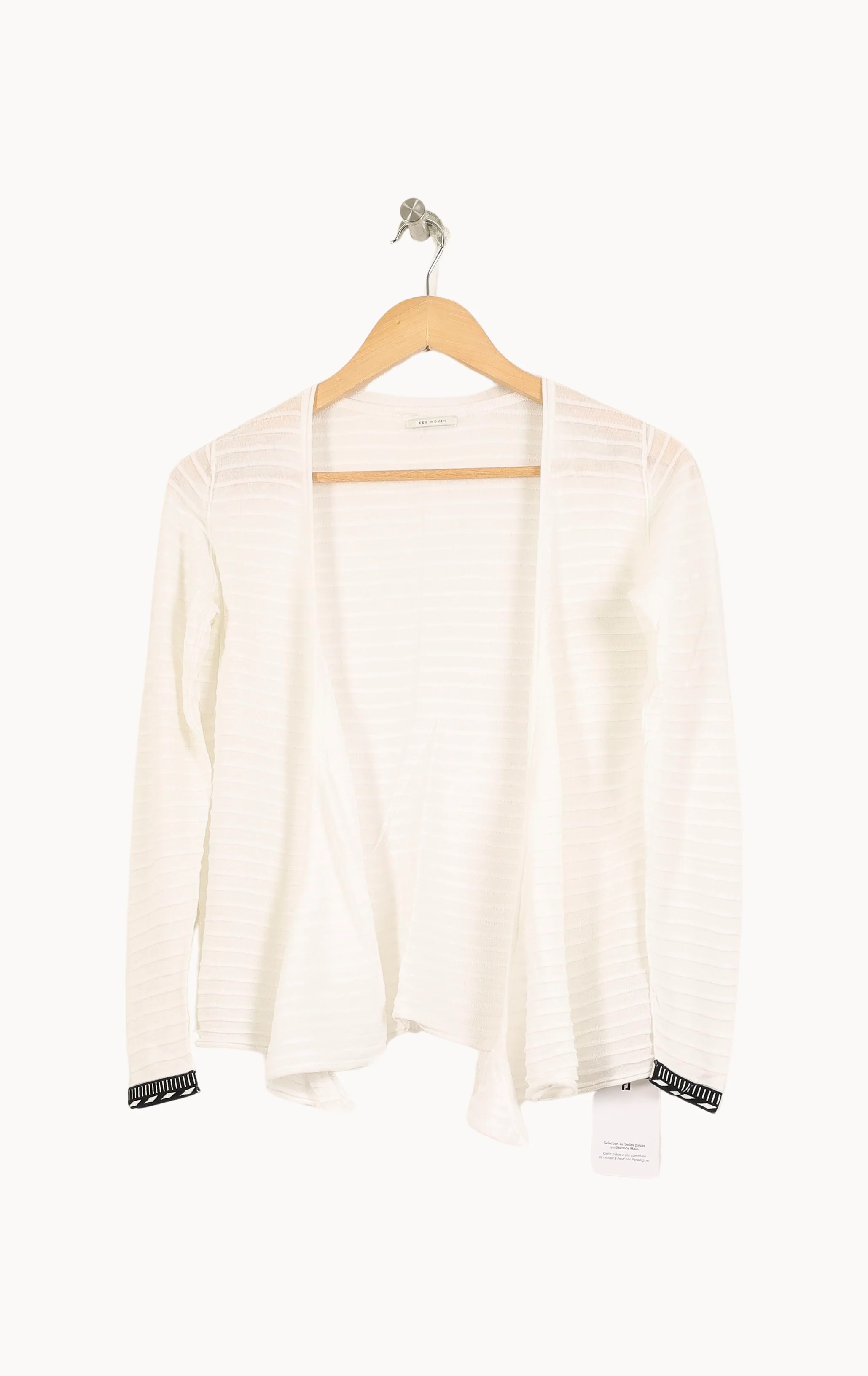 Cardigan Blanc - Taille XS/34 - Image 2