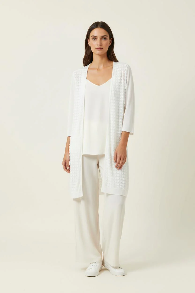 Cardigan Blanc - Taille XXXL/46