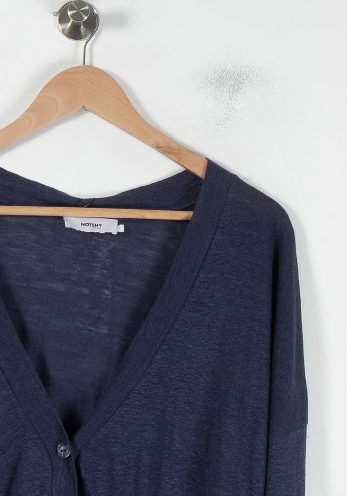Cardigan Bleu - Taille L/40 - Image 3