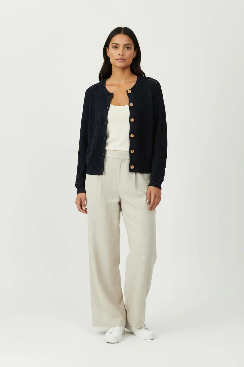 Cardigan Bleu - Taille M/38