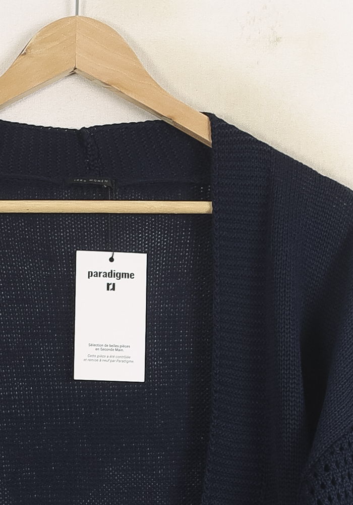 Cardigan Bleu - Taille M/38 - Image 3
