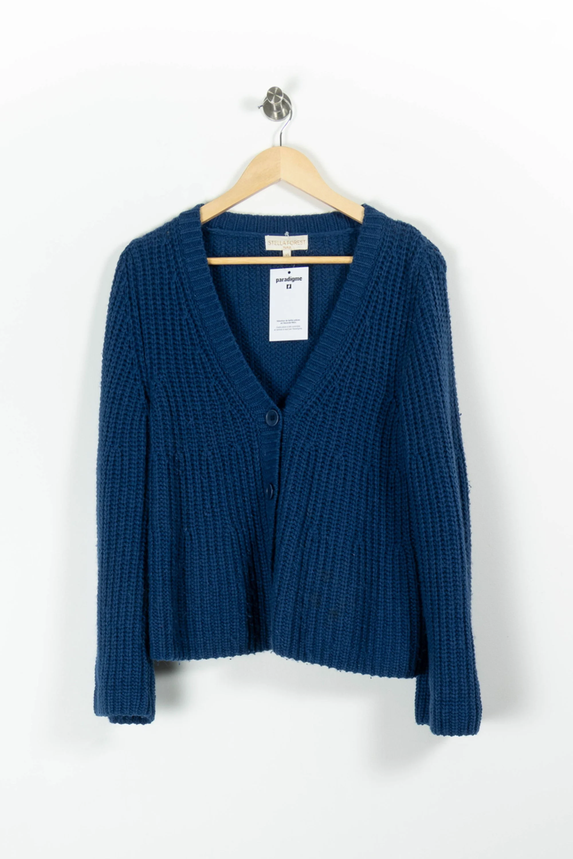 Cardigan Bleu - Taille S/36 - Image 2