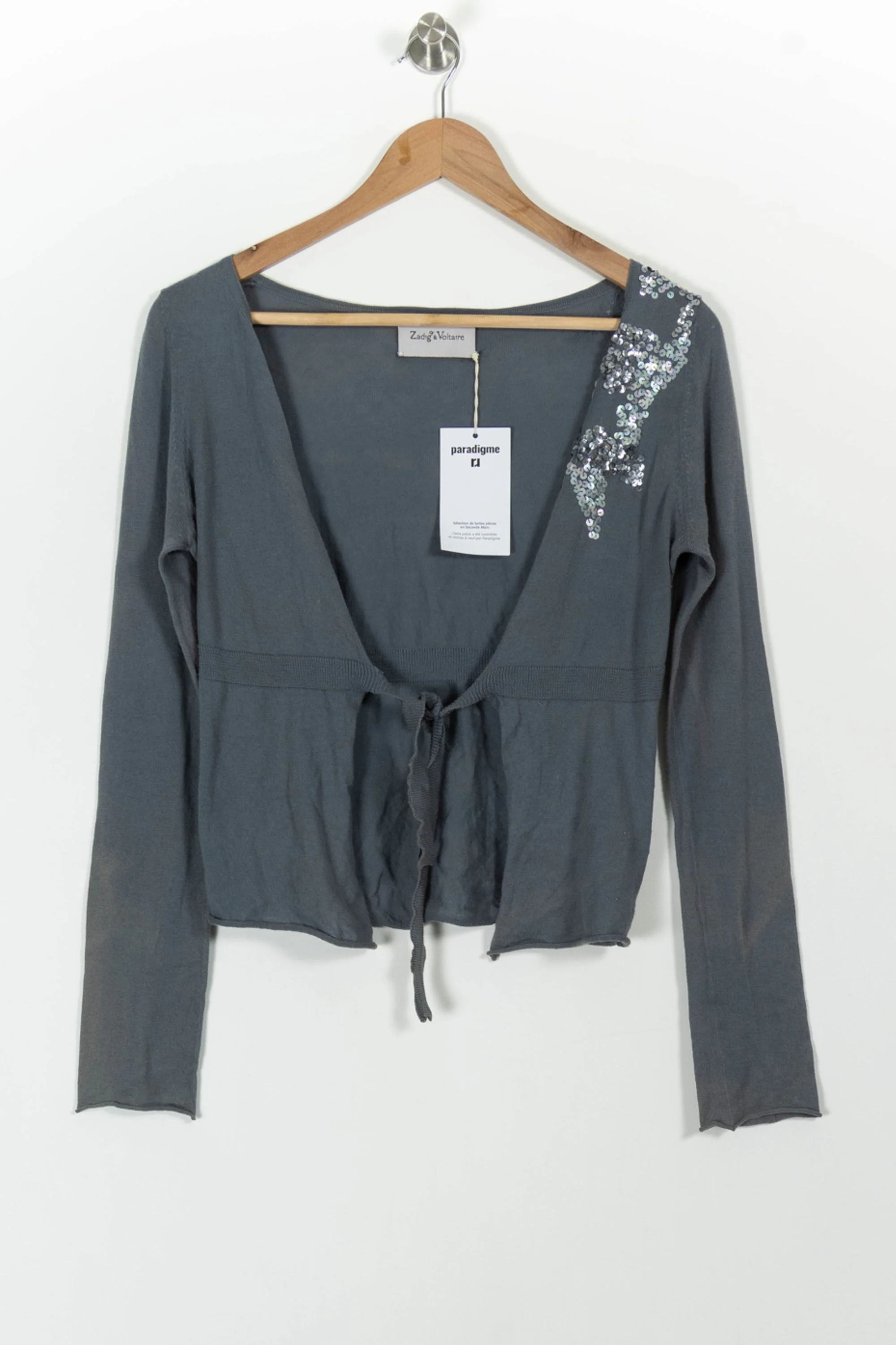 Cardigan Bleu - Taille S/36 - Image 2