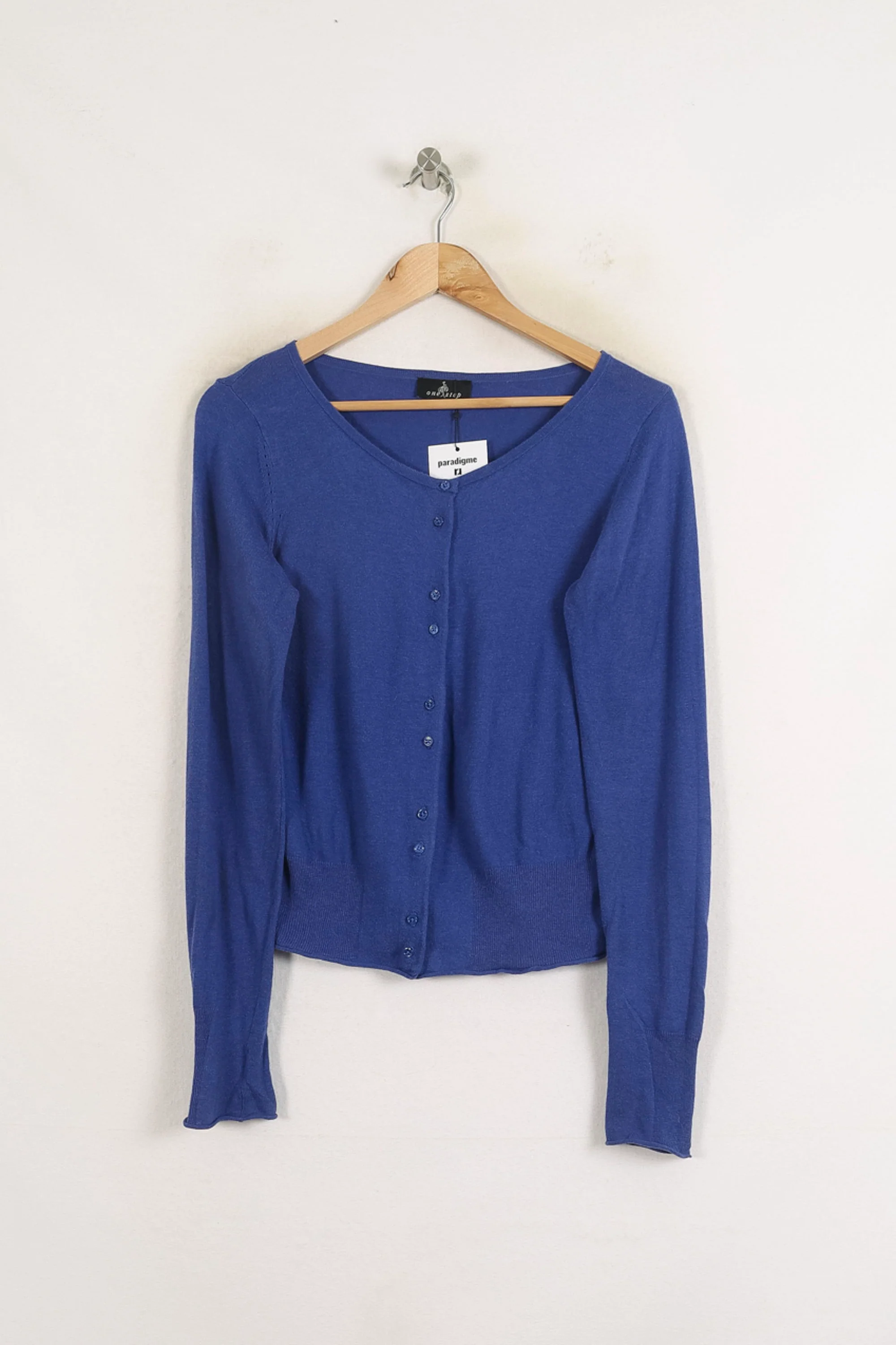 Cardigan Bleu - Taille S/36 - Image 2
