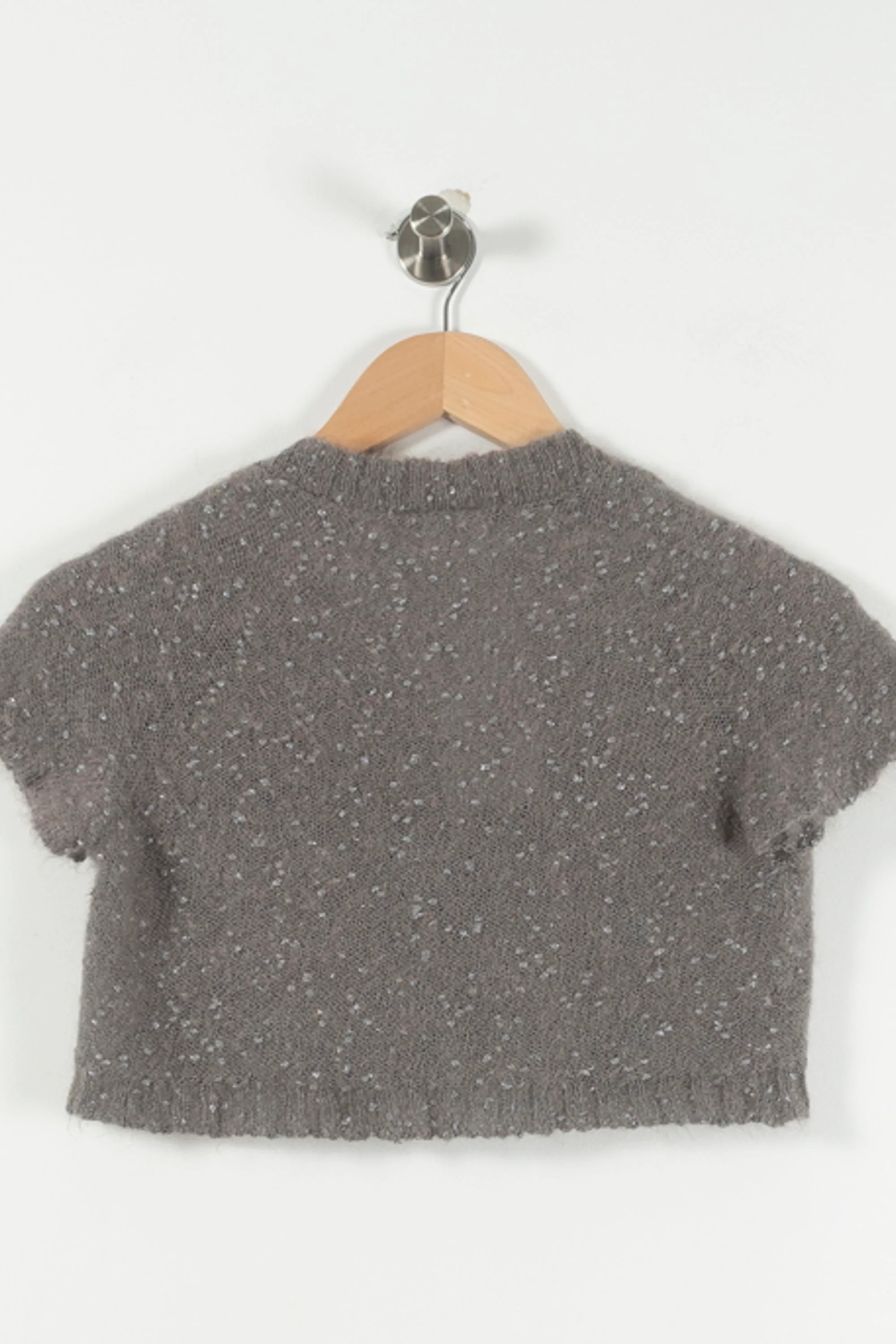 Cardigan Gris - Taille M/38 - Image 4